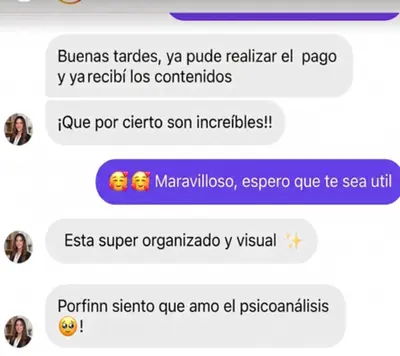 Testimonio sobre Domina el Psicoanálisis Sin Complicaciones
